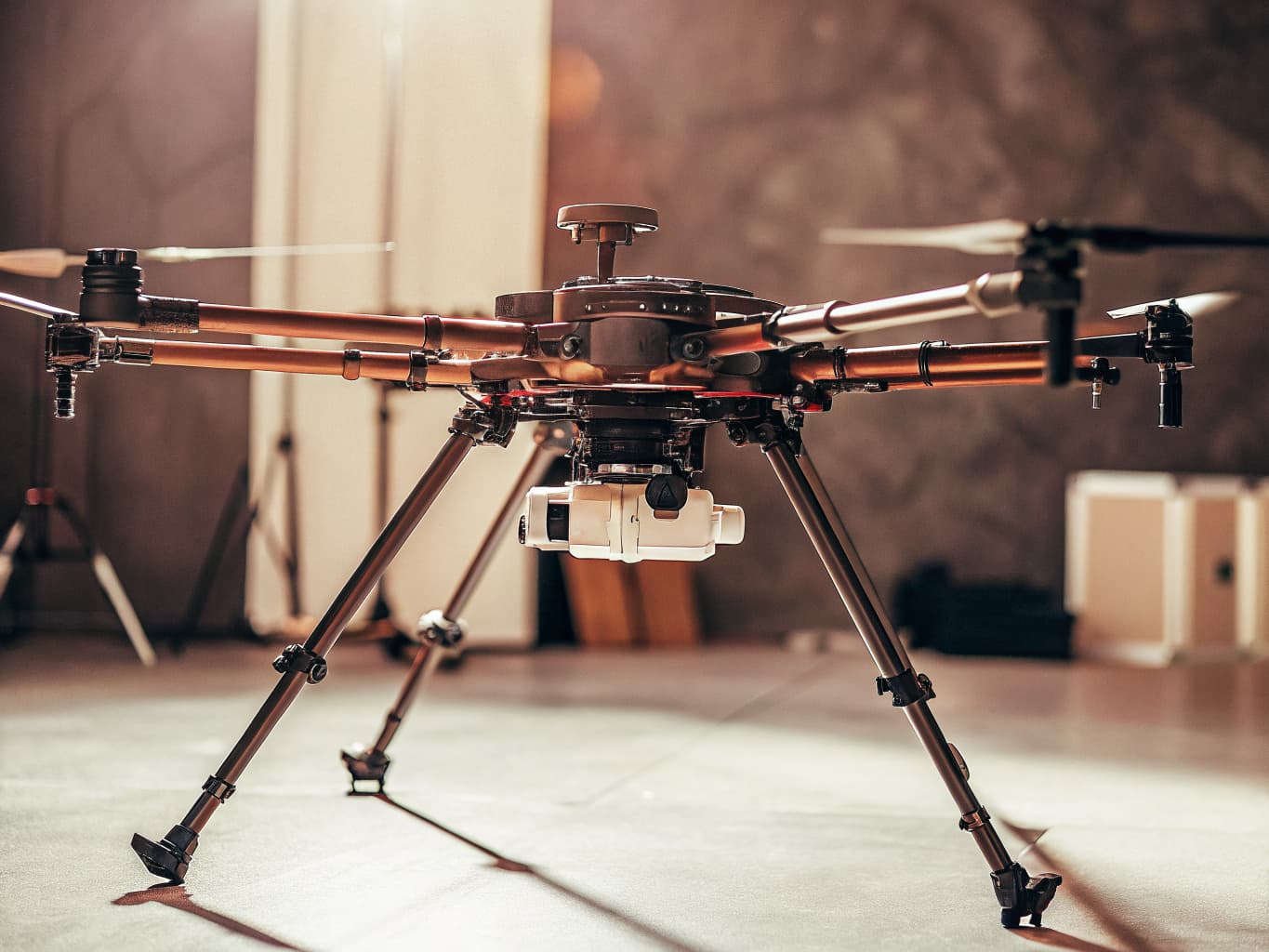 DJI Matrice 350 RTK enterprise drone with sensor payload — DSCR flagship platform